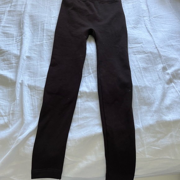Brown fuzzy leggings - Picture 2 of 3